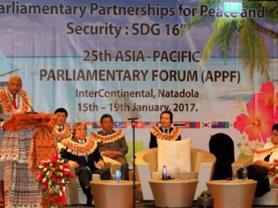 25th Asia - Pacific Parliamentary Forum