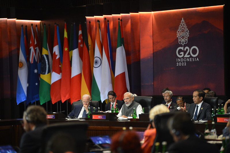 G20 meeting in Bali